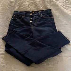 EUC 7 for all mankind jeans; high waist josefina